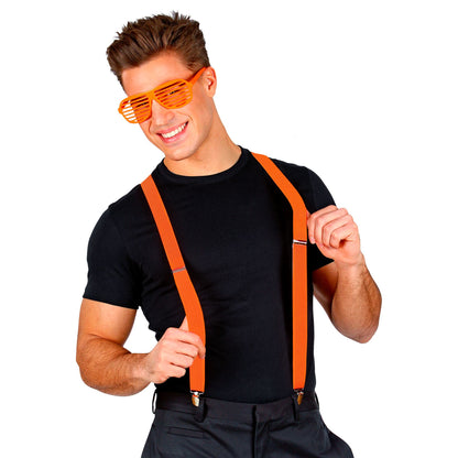 "NEON ORANGENE HOSENTRÄGER" – Ansicht 4