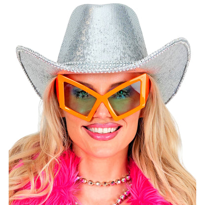 "NEON ORANGENE RIESENBRILLE" – Ansicht 6