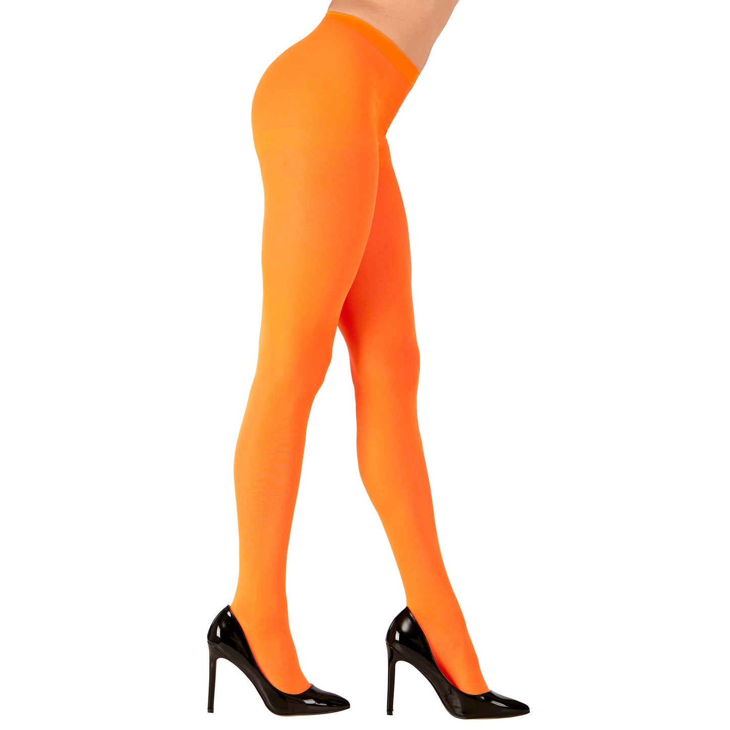 "NEON ORANGENE STRUMPFHOSE" 40 DEN – Ansicht 4