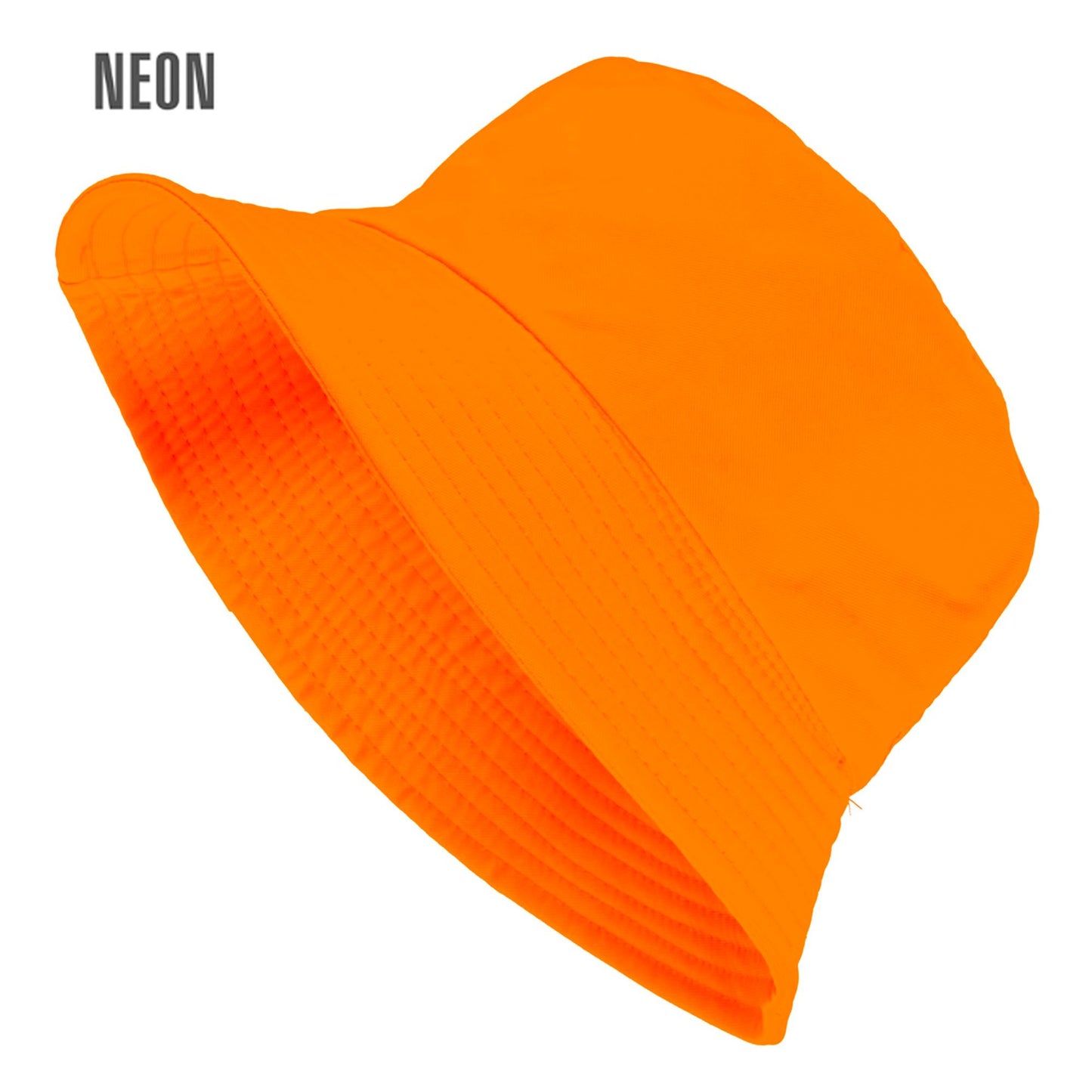 Widmann 80er Neon Orange Bucket Fischerhut – Produktansicht