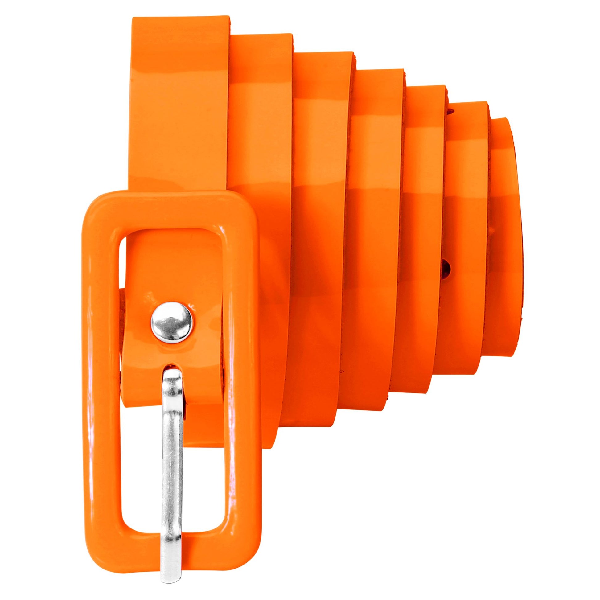 "NEON ORANGENER GÜRTEL" – Detailansicht
