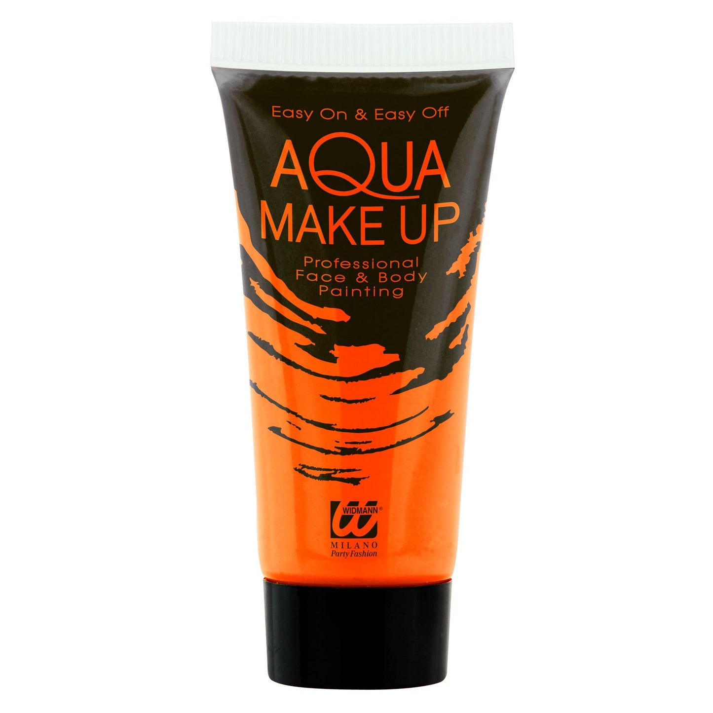 "NEON ORANGENES AQUA MAKE UP IN TUBE" 30 ml – Detailansicht