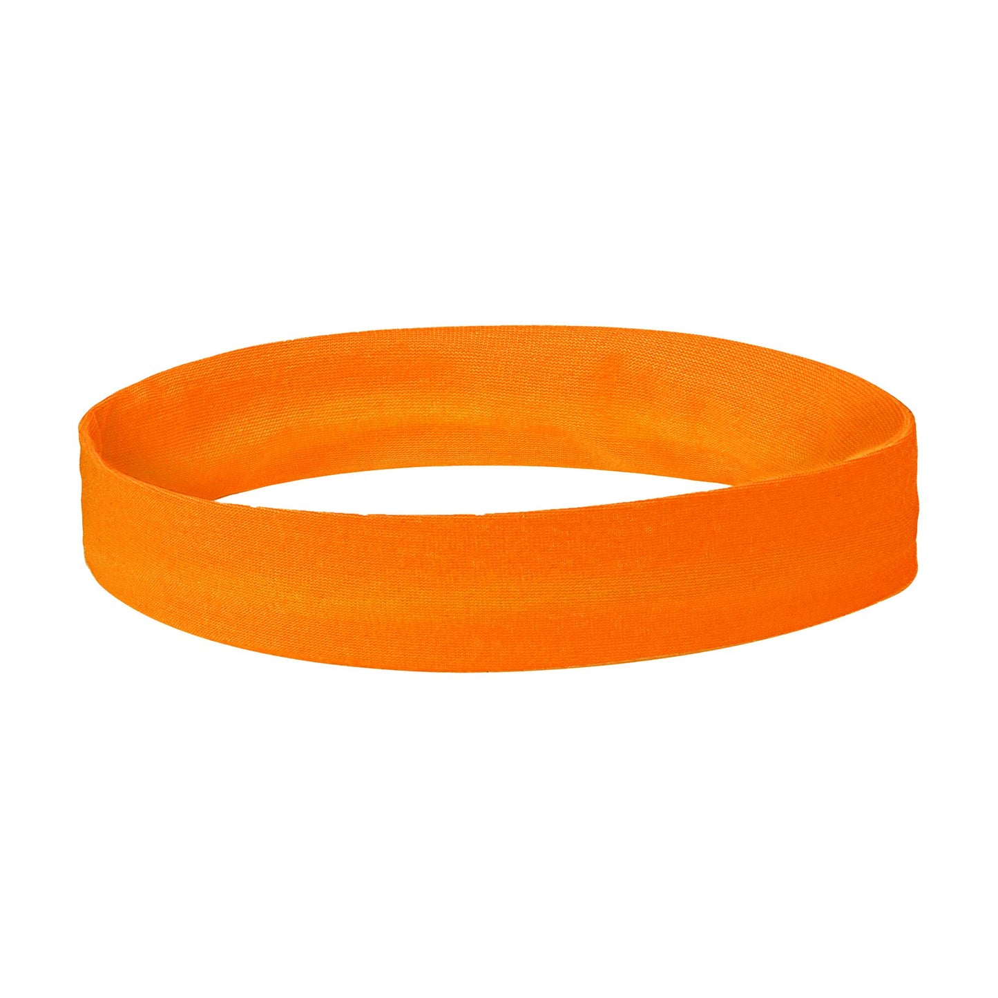 "NEON ORANGENES STIRNBAND" – Detailansicht