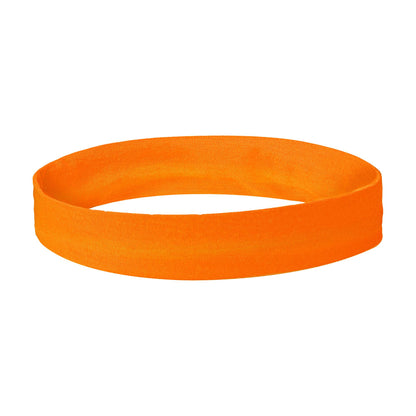 "NEON ORANGENES STIRNBAND" – Detailansicht