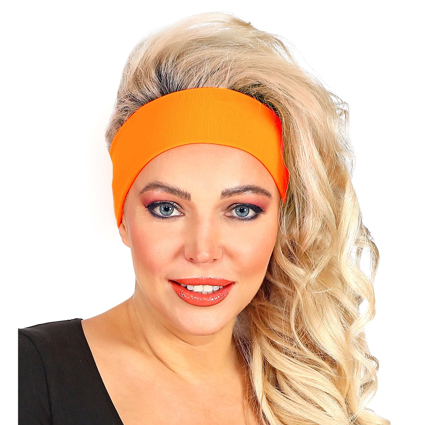 "NEON ORANGENES STIRNBAND" – Ansicht 4