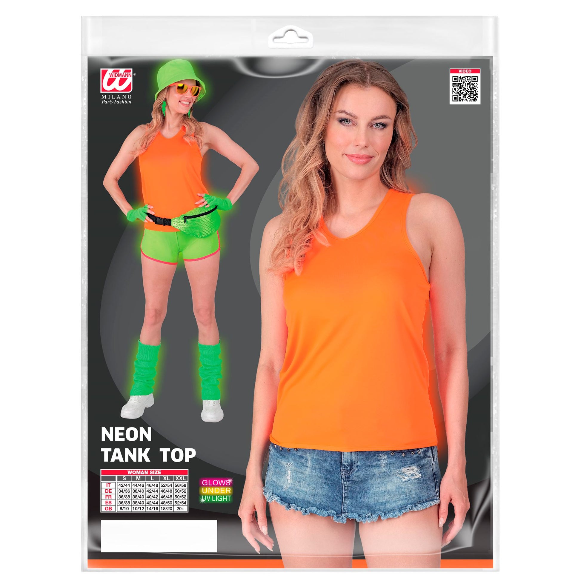 "NEON ORANGENES TANK TOP" – Ansicht 5