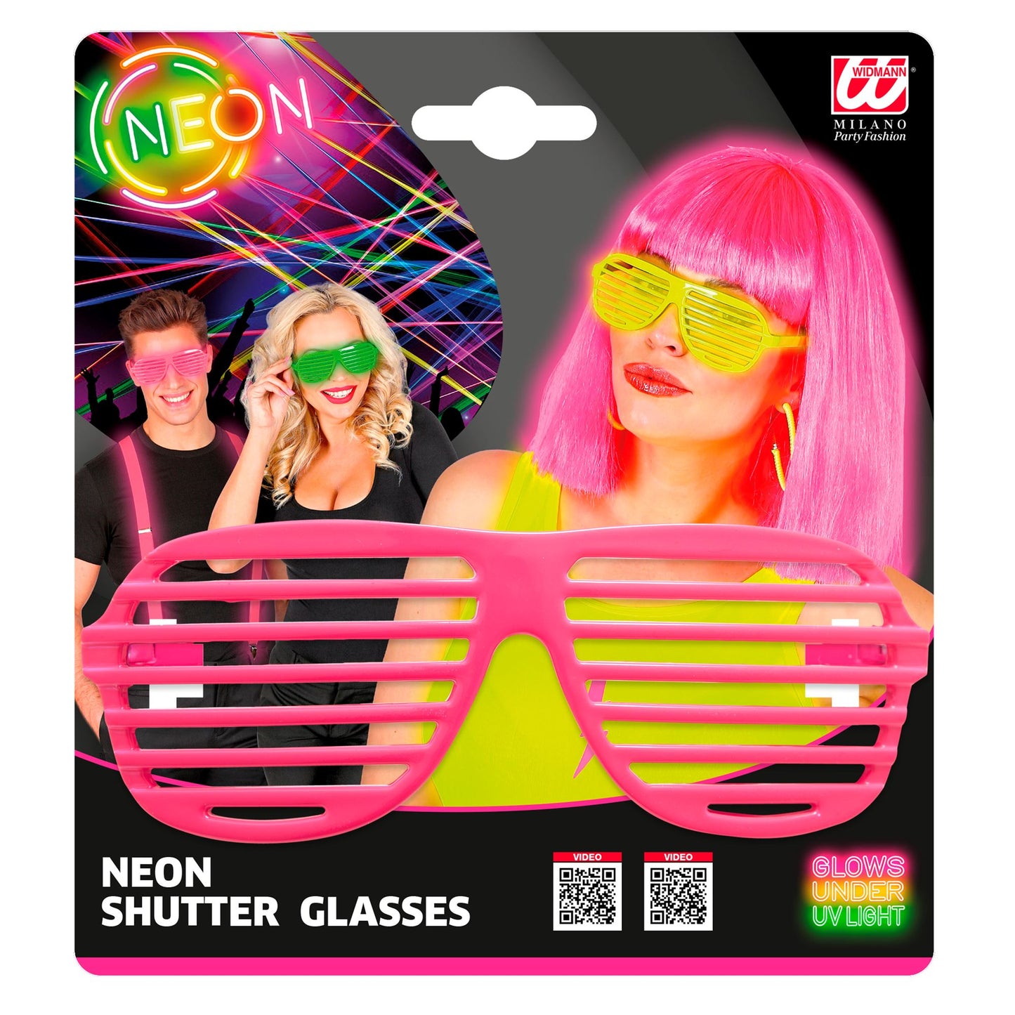 "NEON PINKE ATZENBRILLE" – Ansicht 3