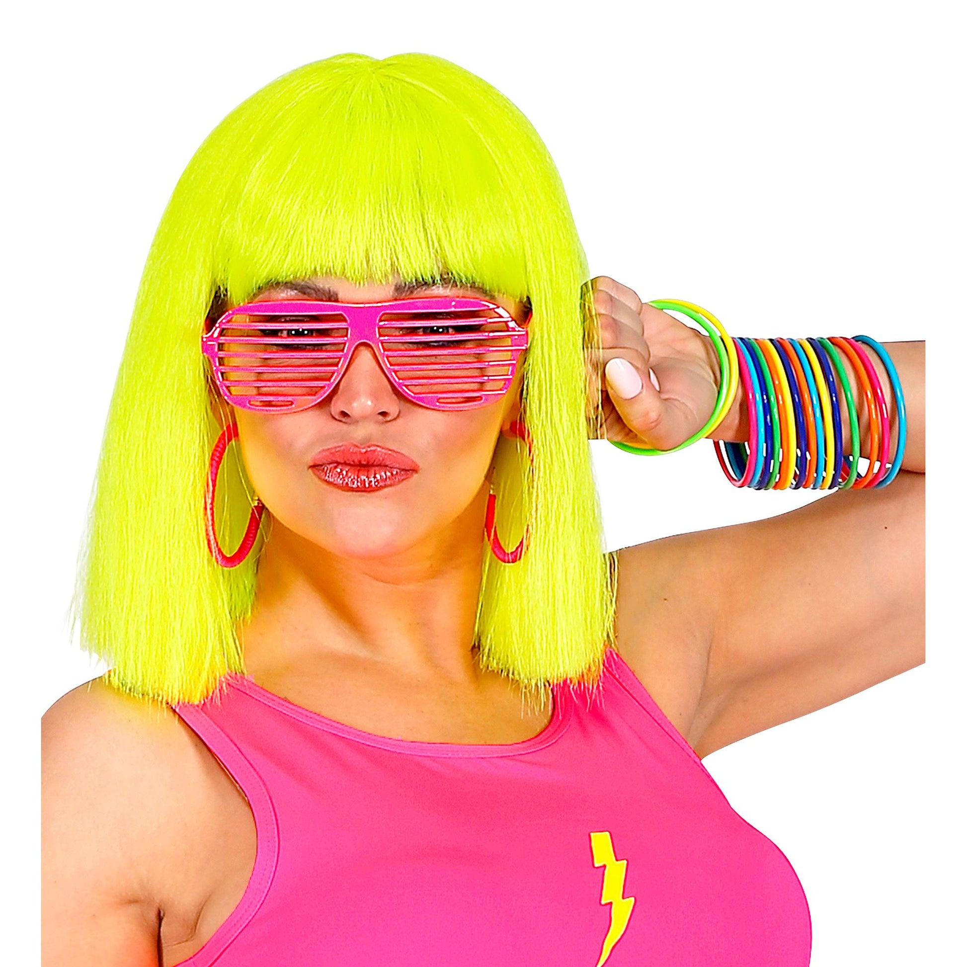 "NEON PINKE ATZENBRILLE" – Ansicht 5