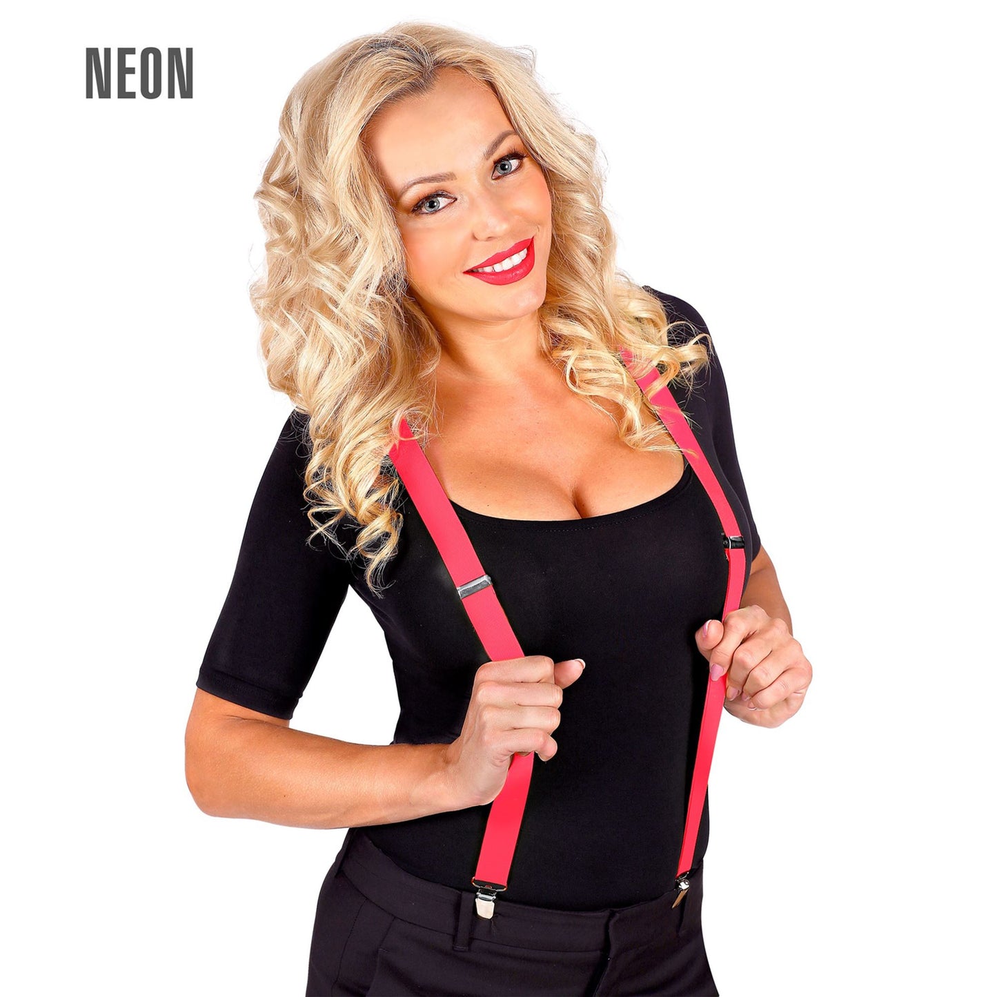 "NEON PINKE HOSENTRÄGER" – Ansicht 3