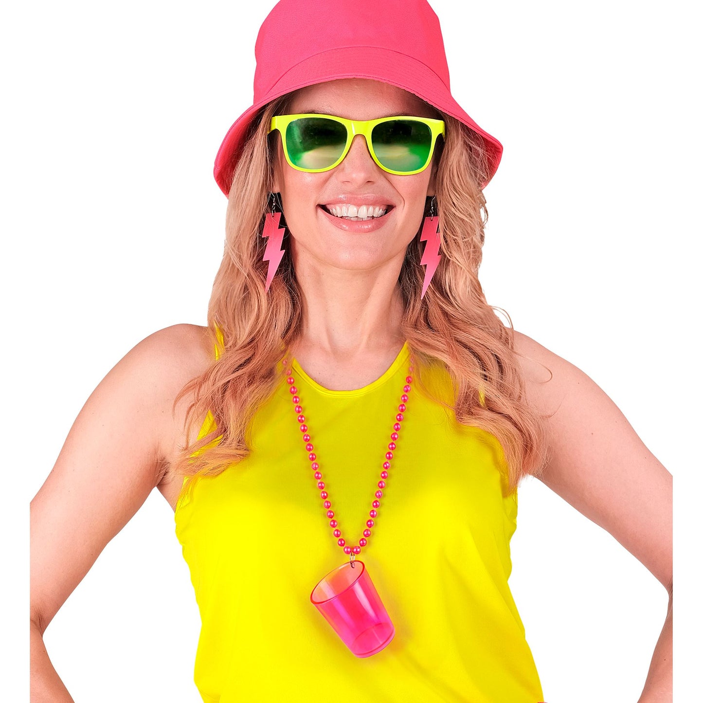 "NEON PINKE SCHNAPSGLASKETTE" – Ansicht 4