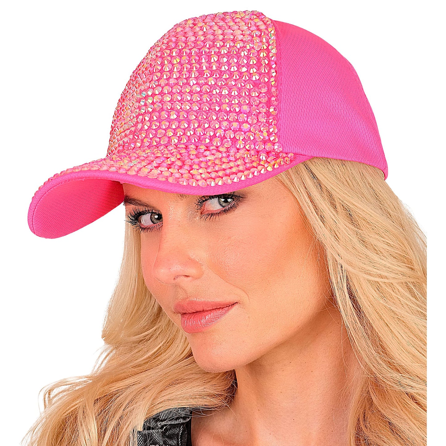 "NEON PINKE STRASS BASECAP" – Ansicht 7