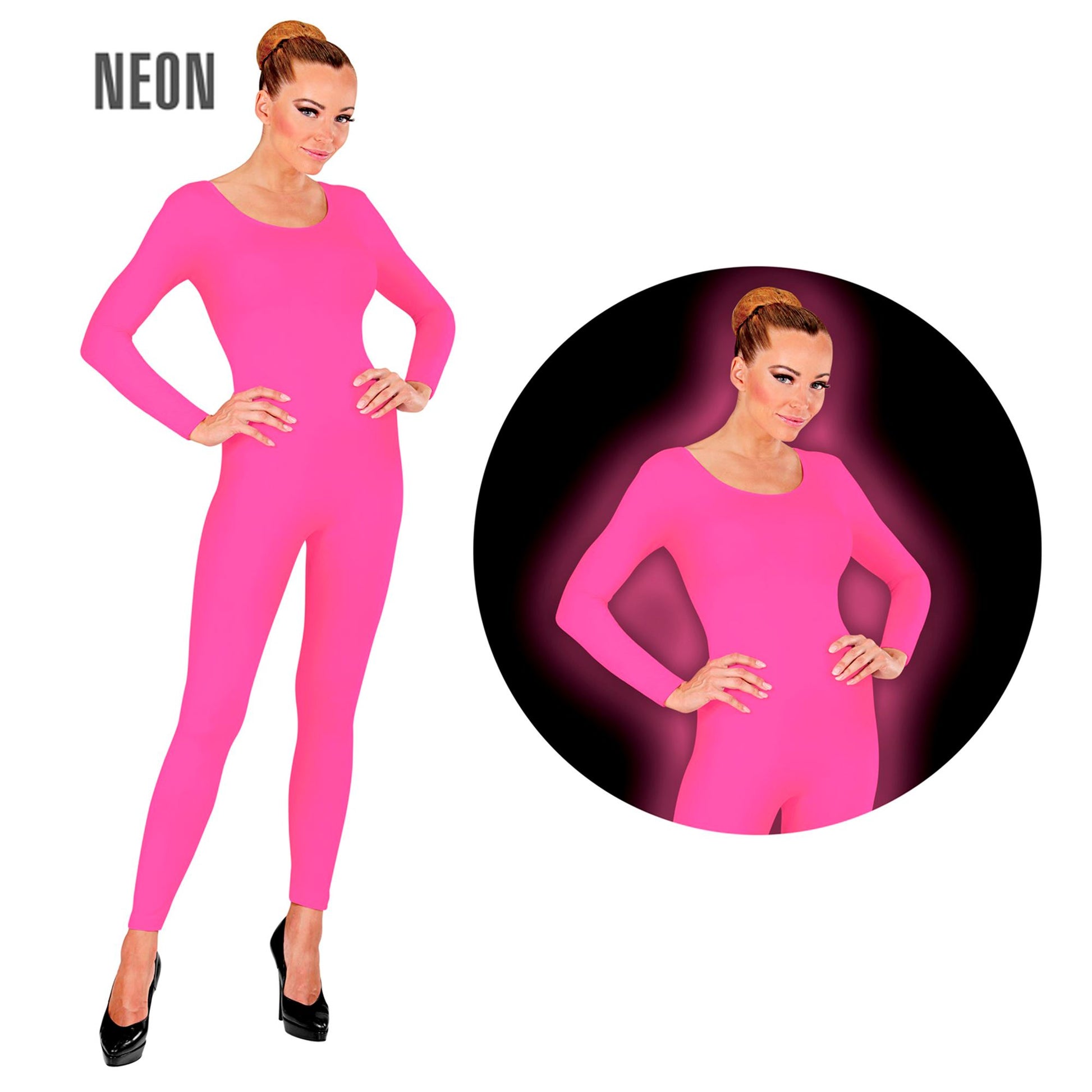 "NEON PINKER BODY" – Vorderansicht