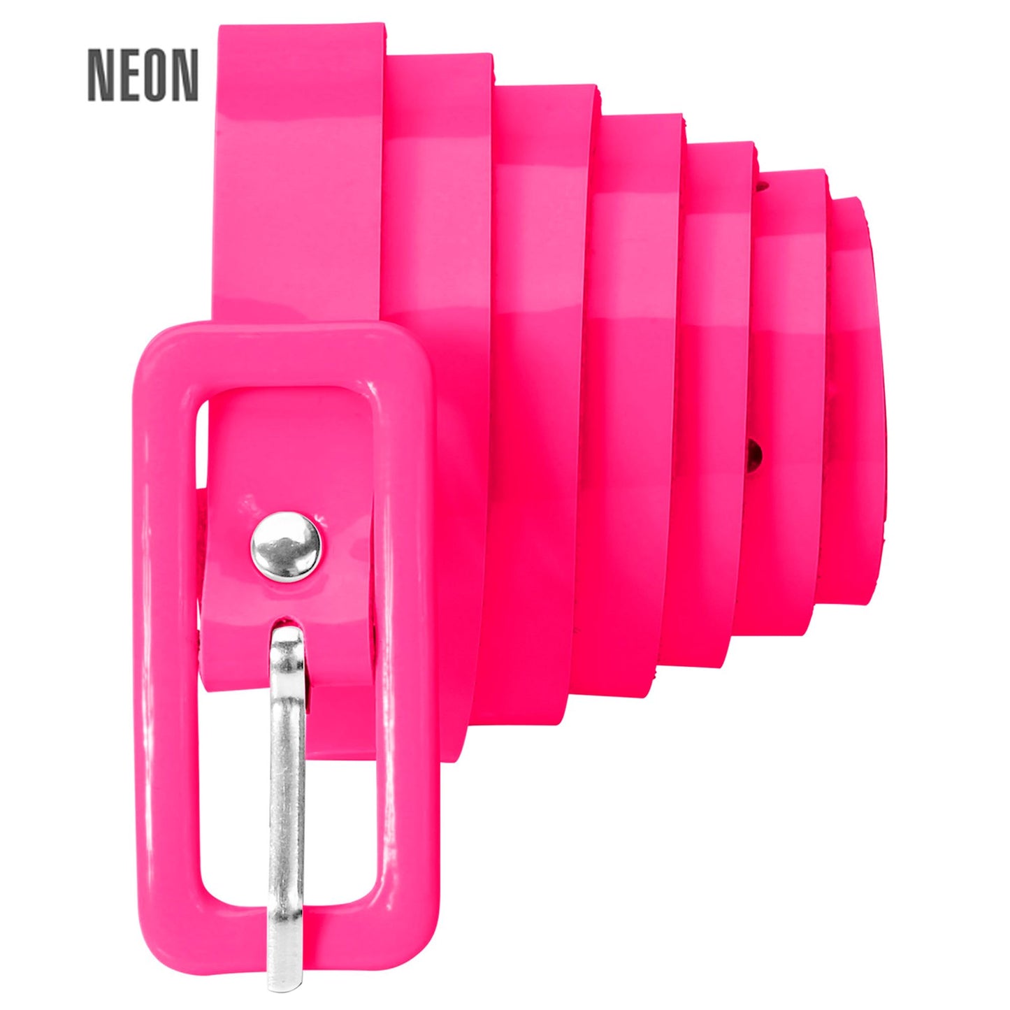 "NEON PINKER GÜRTEL" – Vorderansicht