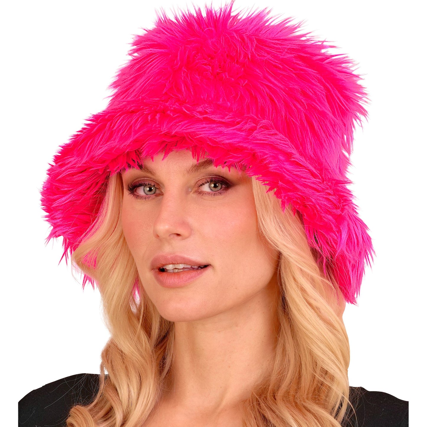 "NEON PINKER PLÜSCH ANGLERHUT" – Ansicht 6