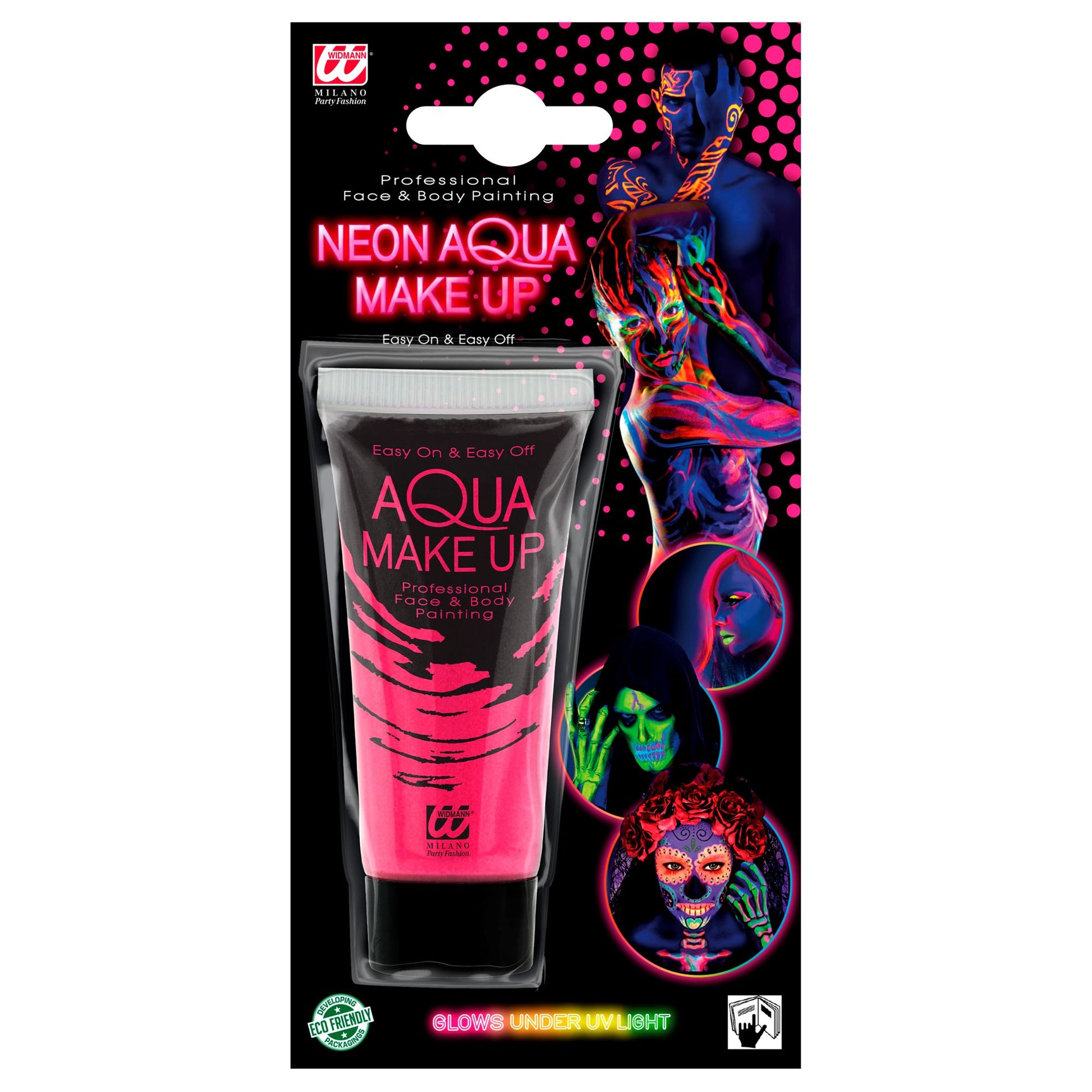 "NEON PINKES AQUA MAKE UP IN TUBE" 30 ml – Vorderansicht