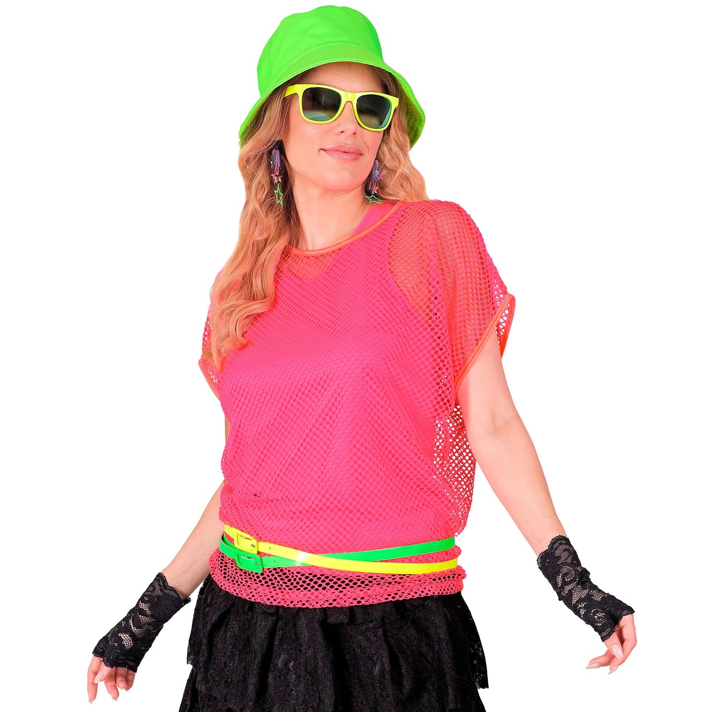 "NEON PINKES NETZSHIRT" – Ansicht 4