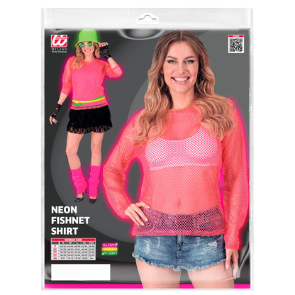 "NEON PINKES NETZSHIRT" – Ansicht 4