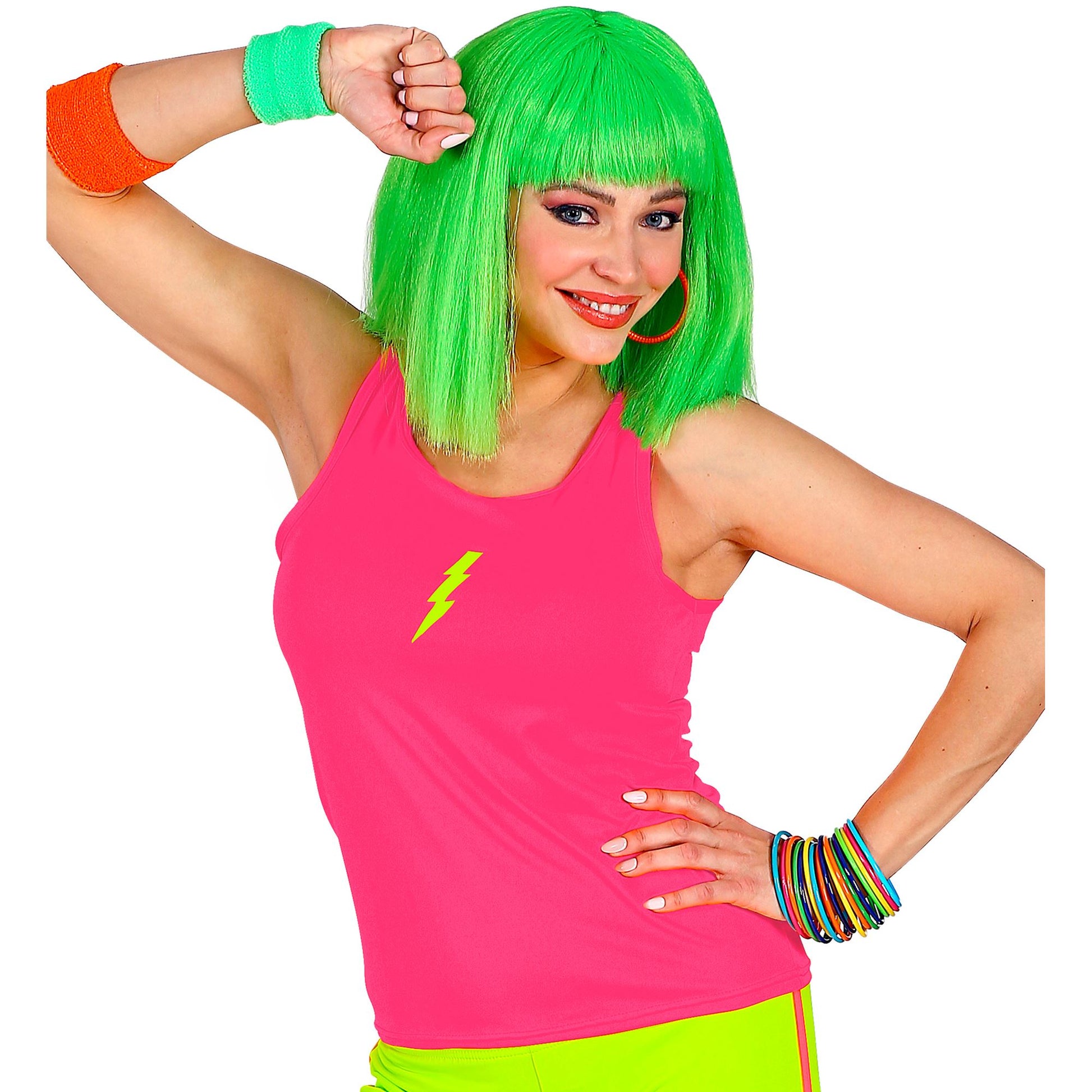 "NEON PINKES TANK TOP" – Vorderansicht