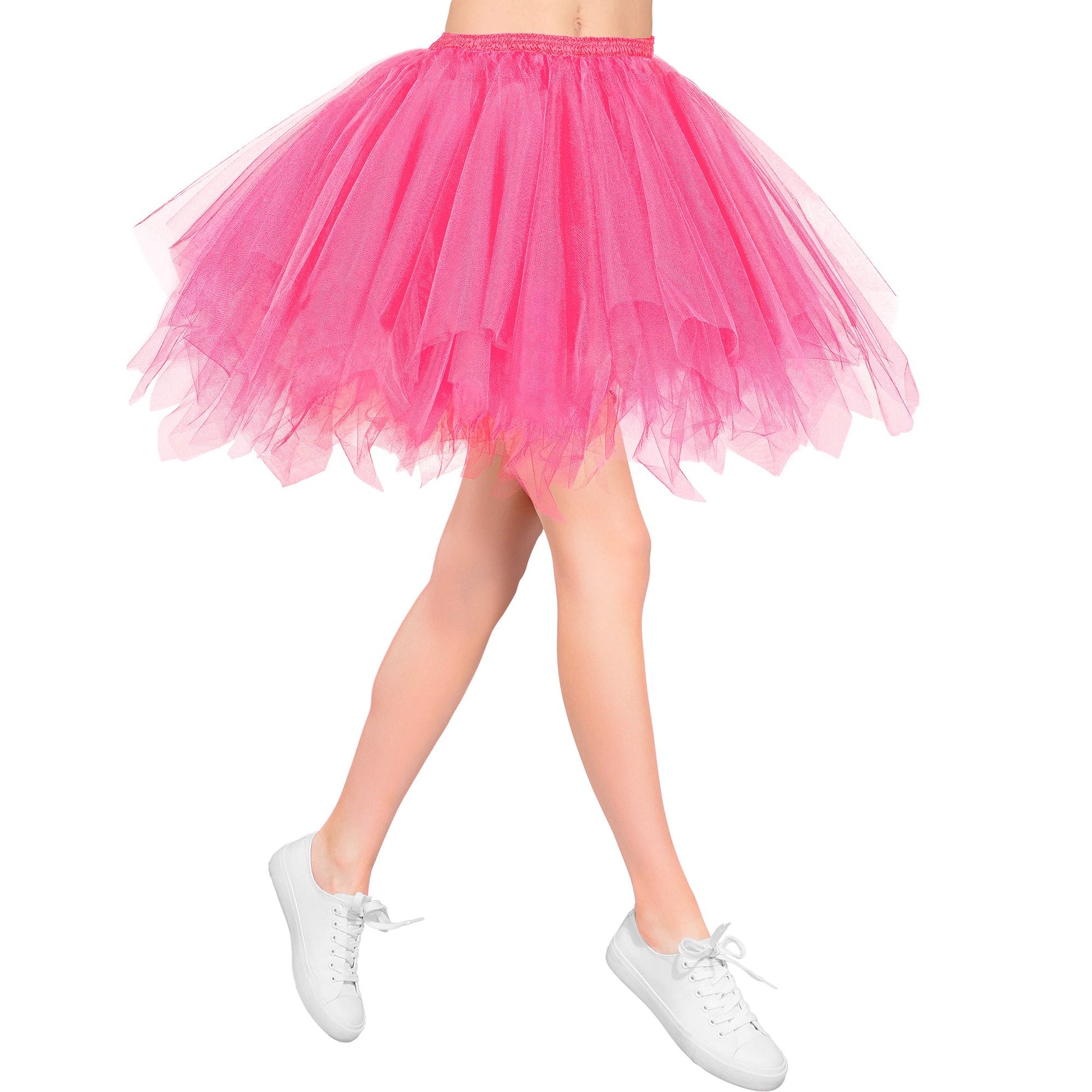 "NEON PINKES TUTU" mit Innentasche für LED-Lichter – Ansicht 3