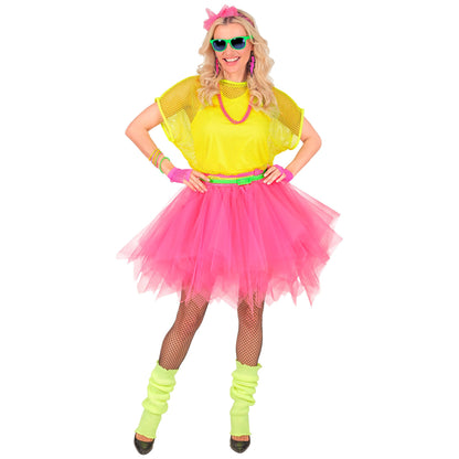 "NEON PINKES TUTU" mit Innentasche für LED-Lichter – Ansicht 4