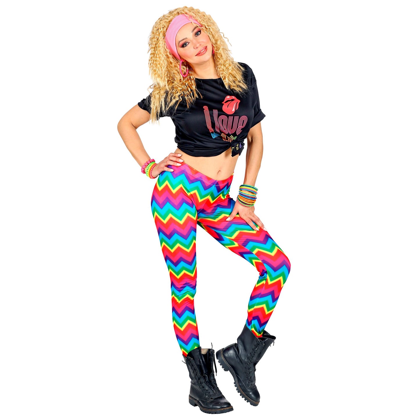 "NEON REGENBOGEN LEGGINGS" – Ansicht 5