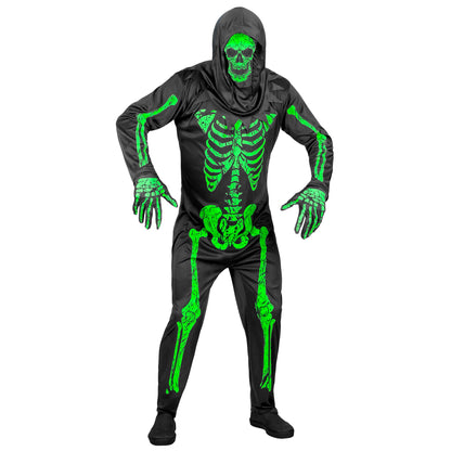 "NEON SKELETT" (Overall, Handschuhe, Maske) – Ansicht 3