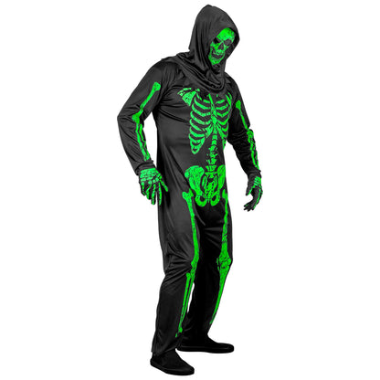 "NEON SKELETT" (Overall, Handschuhe, Maske) – Ansicht 4