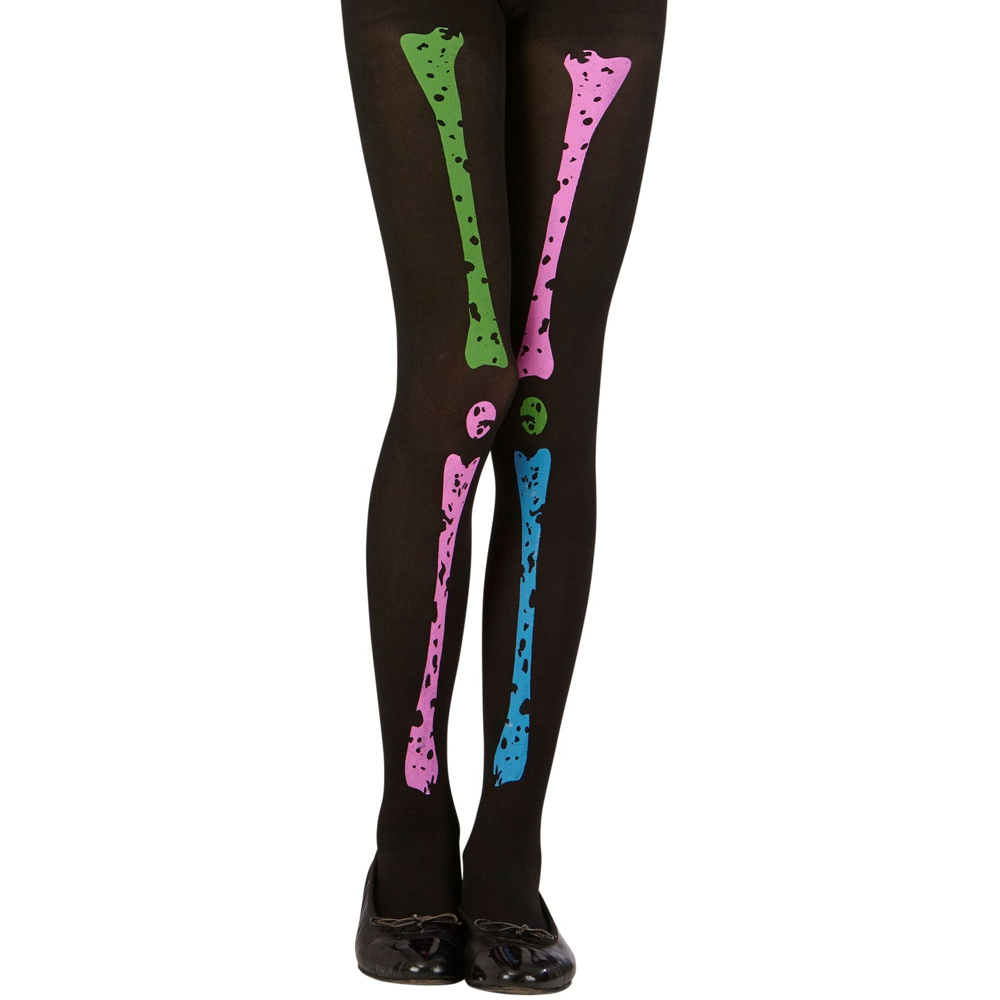 "NEON SKELETT STRUMPFHOSE" 70 DEN – Vorderansicht