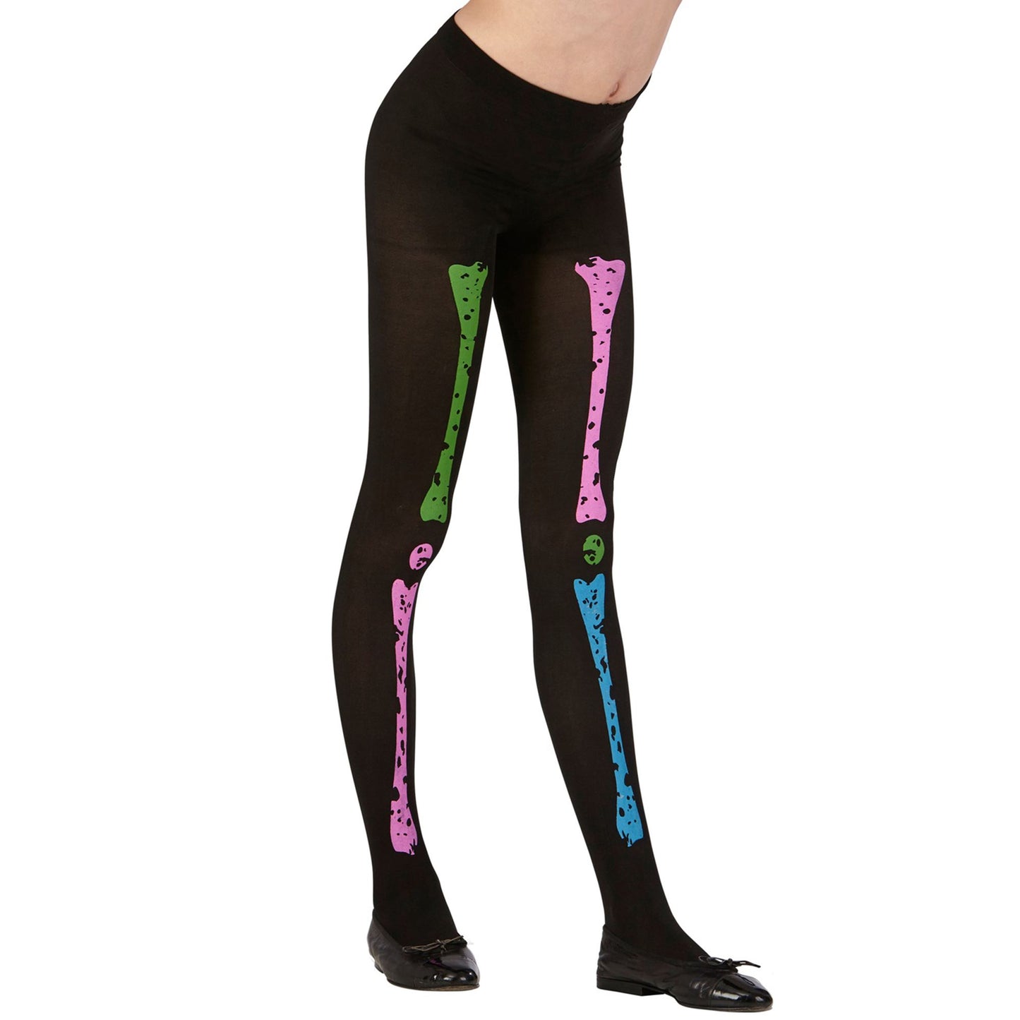 "NEON SKELETT STRUMPFHOSE" 70 DEN – Detailansicht