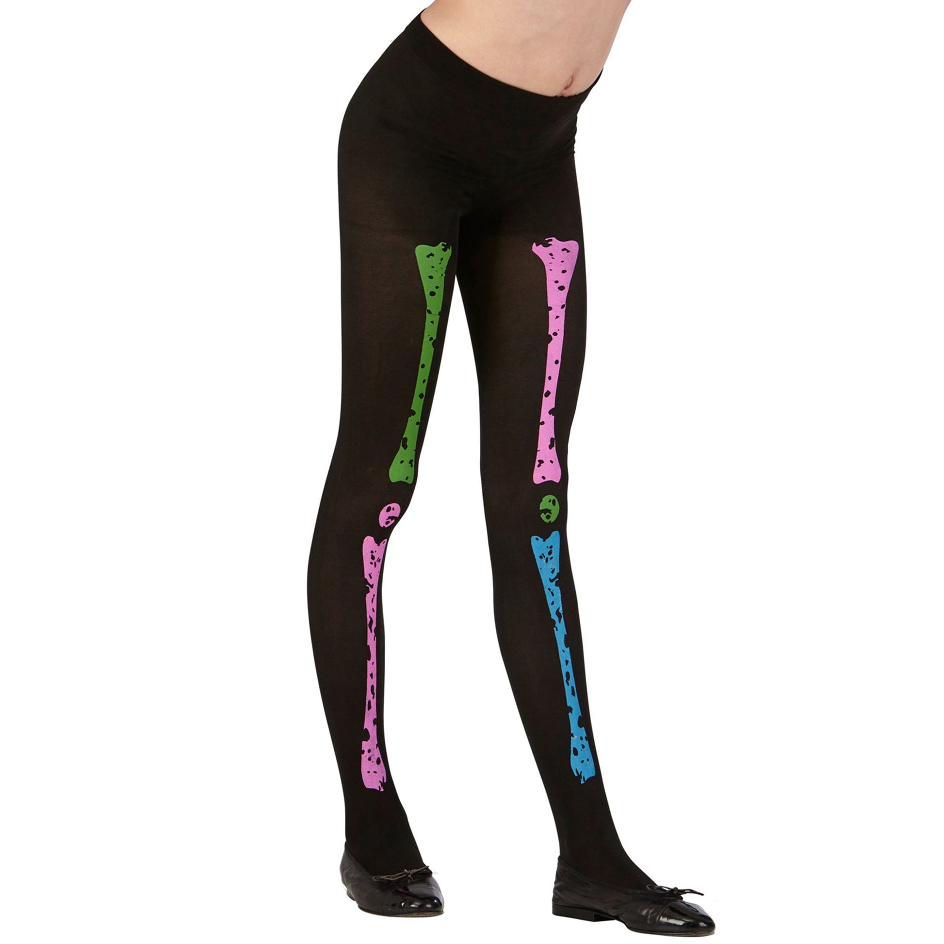 "NEON SKELETT STRUMPFHOSE" 70 DEN – Detailansicht
