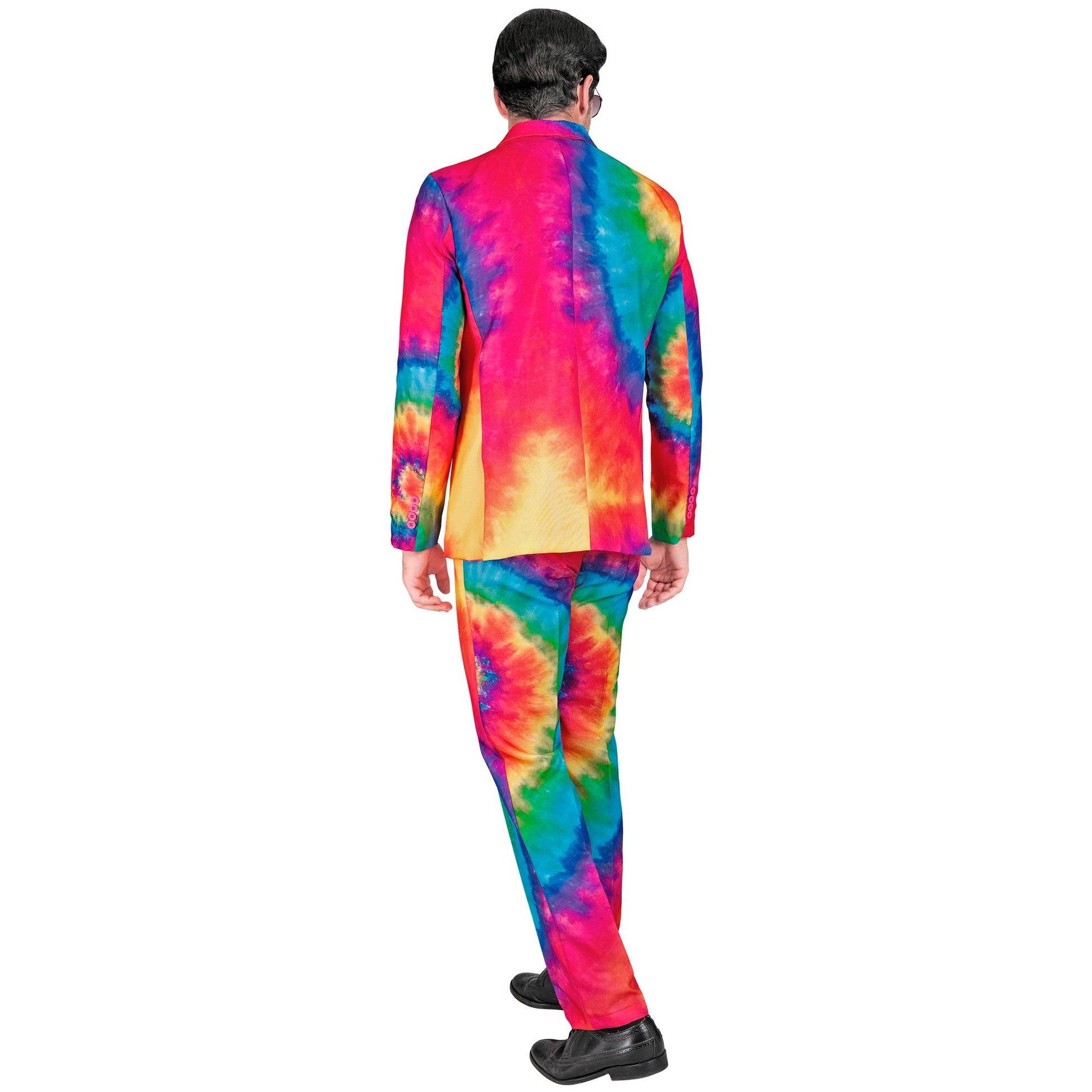 "NEON TIE DYE PARTY FASHION ANZUG" (Jackett, Hose) – Ansicht 5