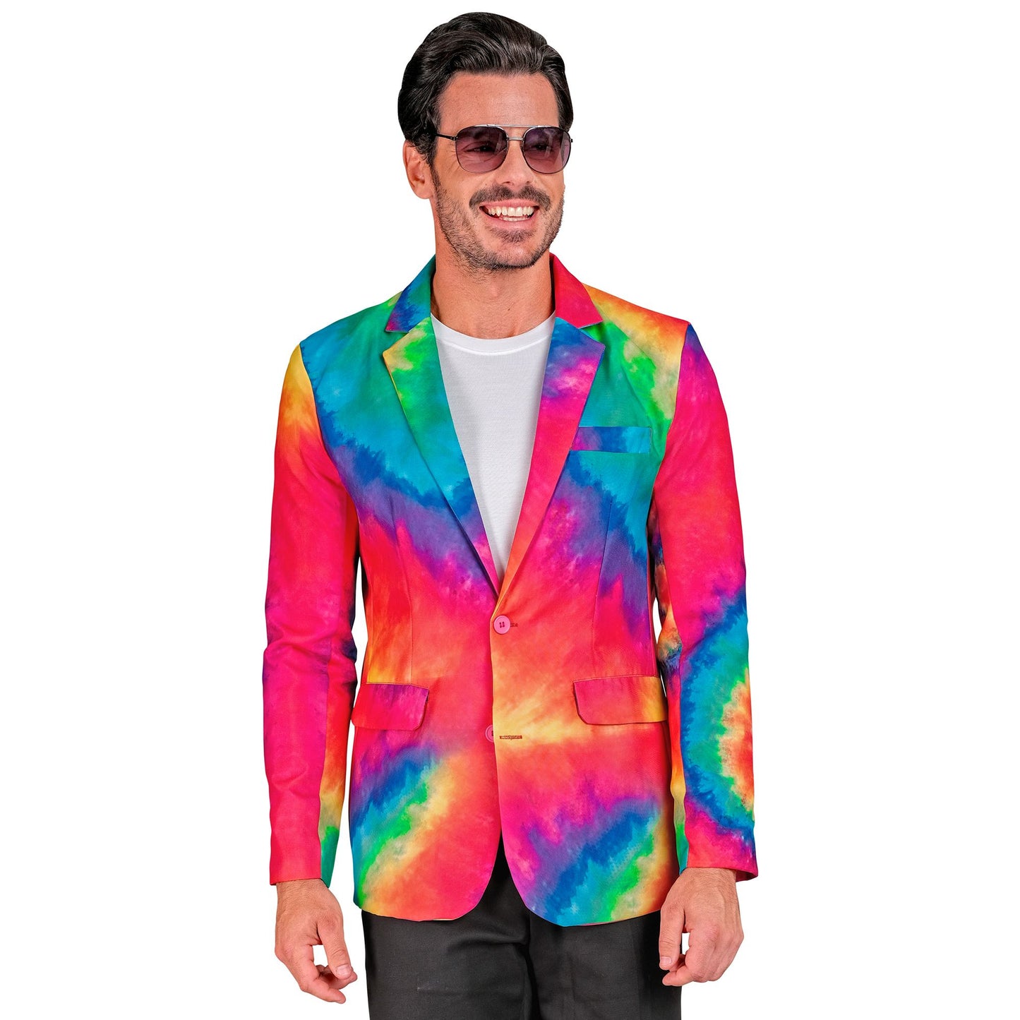 "NEON TIE DYE PARTY FASHION JACKETT" (Jackett) – Ansicht 3