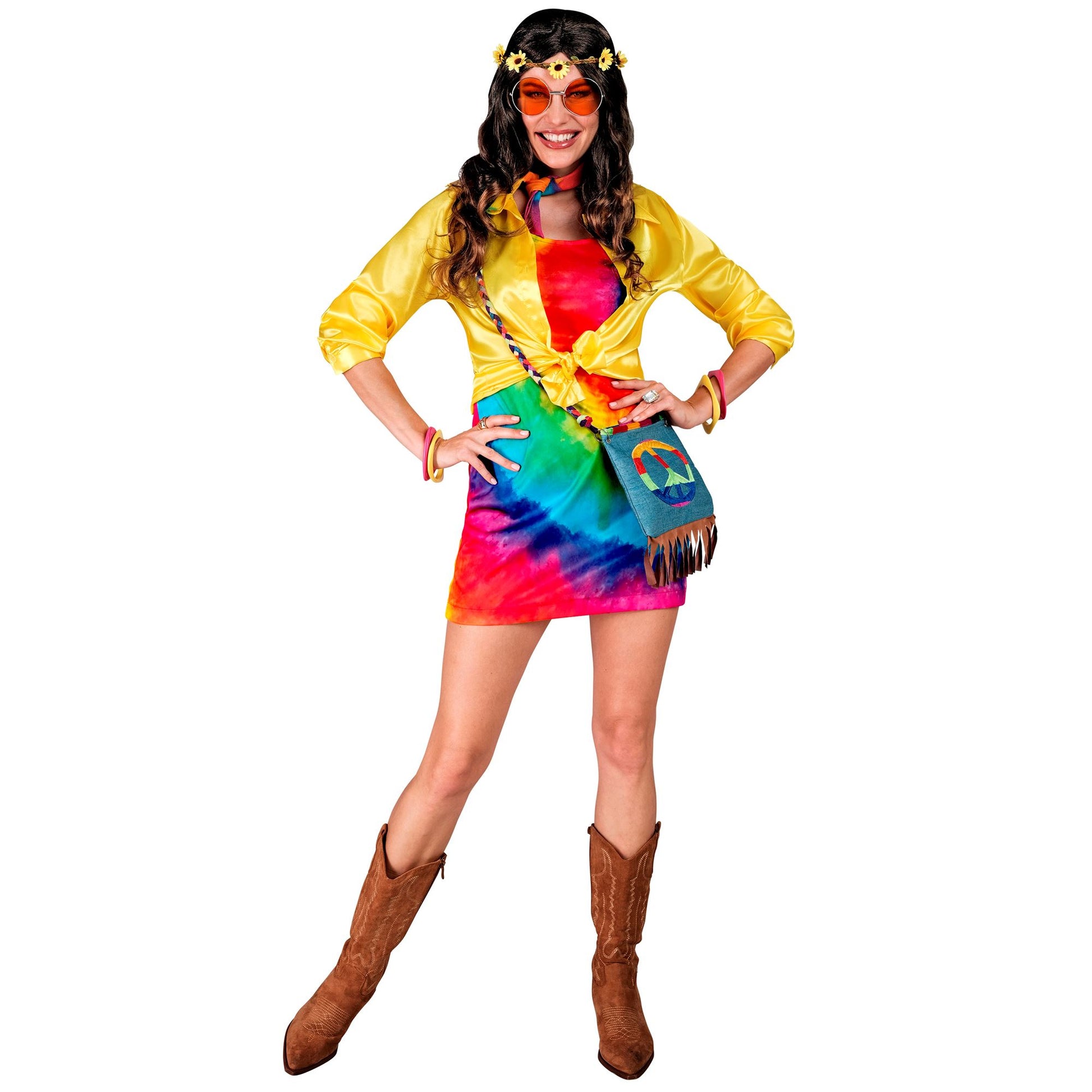 "NEON TIE DYE PARTY FASHION KLEID" (Kleid) – Ansicht 4