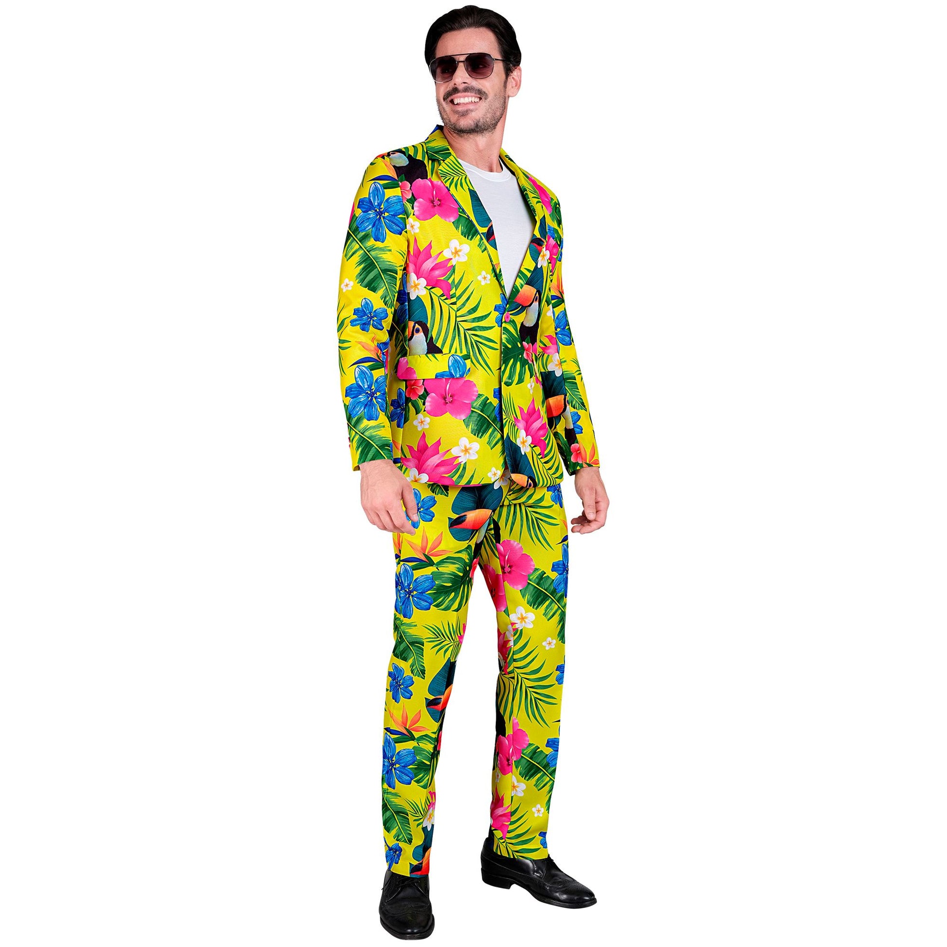 "NEON TROPICANA PARTY FASHION ANZUG" (Jackett, Hose) – Ansicht 3