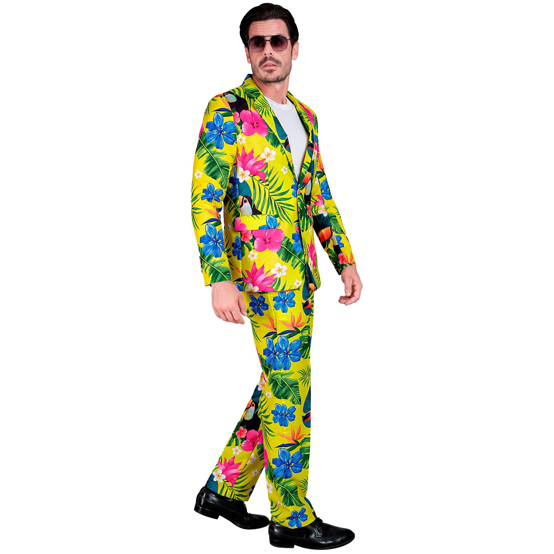 "NEON TROPICANA PARTY FASHION ANZUG" (Jackett, Hose) – Ansicht 4