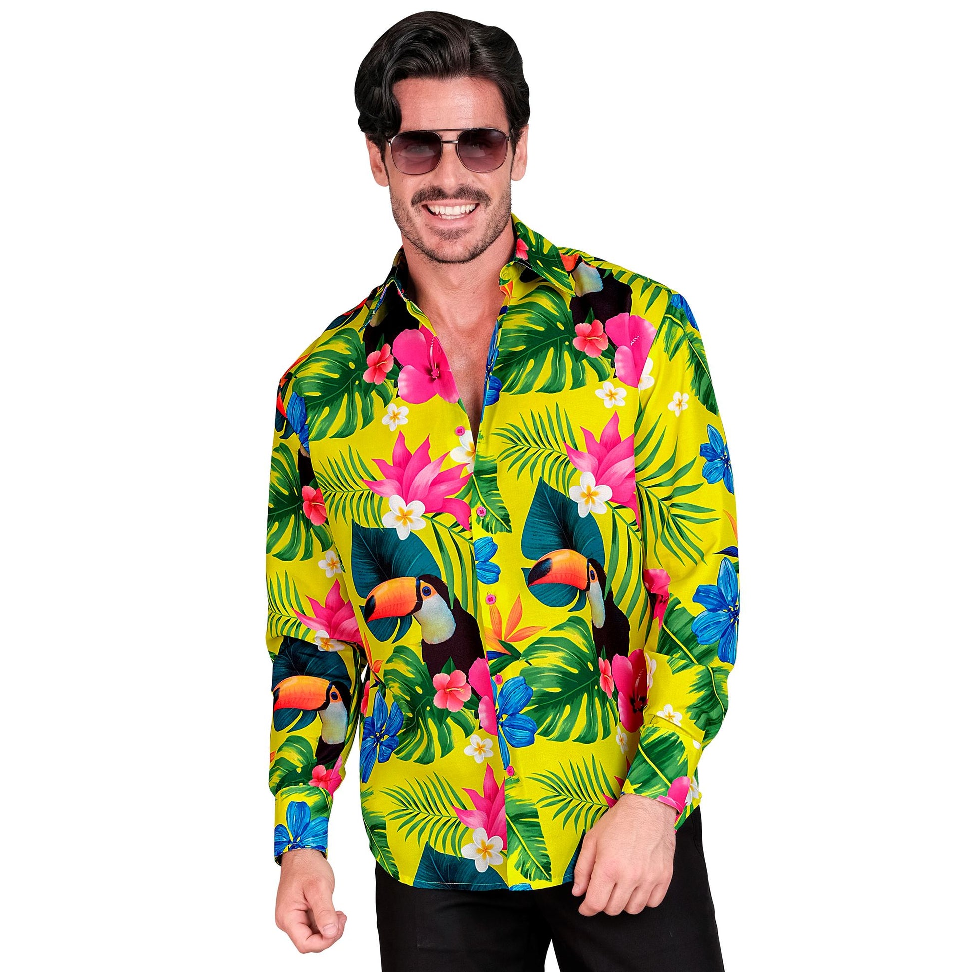 "NEON TROPICANA PARTY FASHION HEMD" (Hemd) – Ansicht 3
