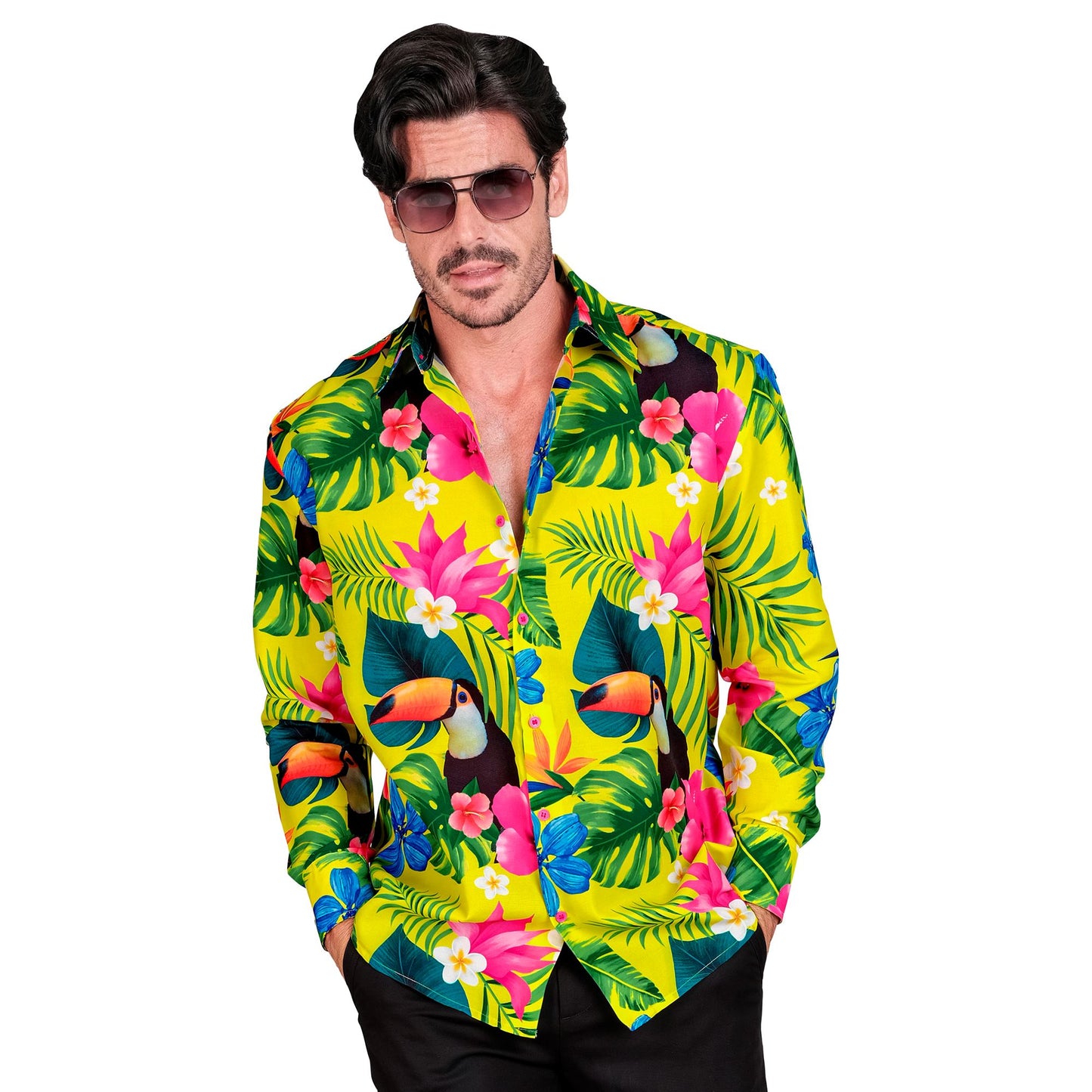"NEON TROPICANA PARTY FASHION HEMD" (Hemd) – Ansicht 4