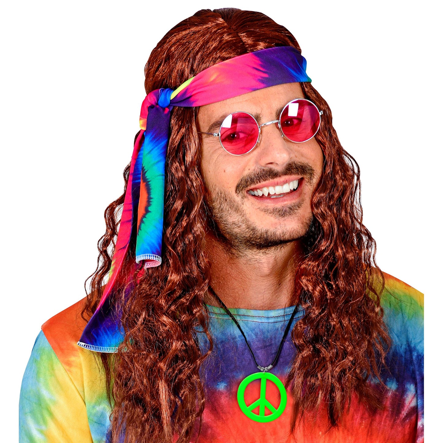 "NEONGRÜNE HIPPIE KETTE" – Ansicht 3