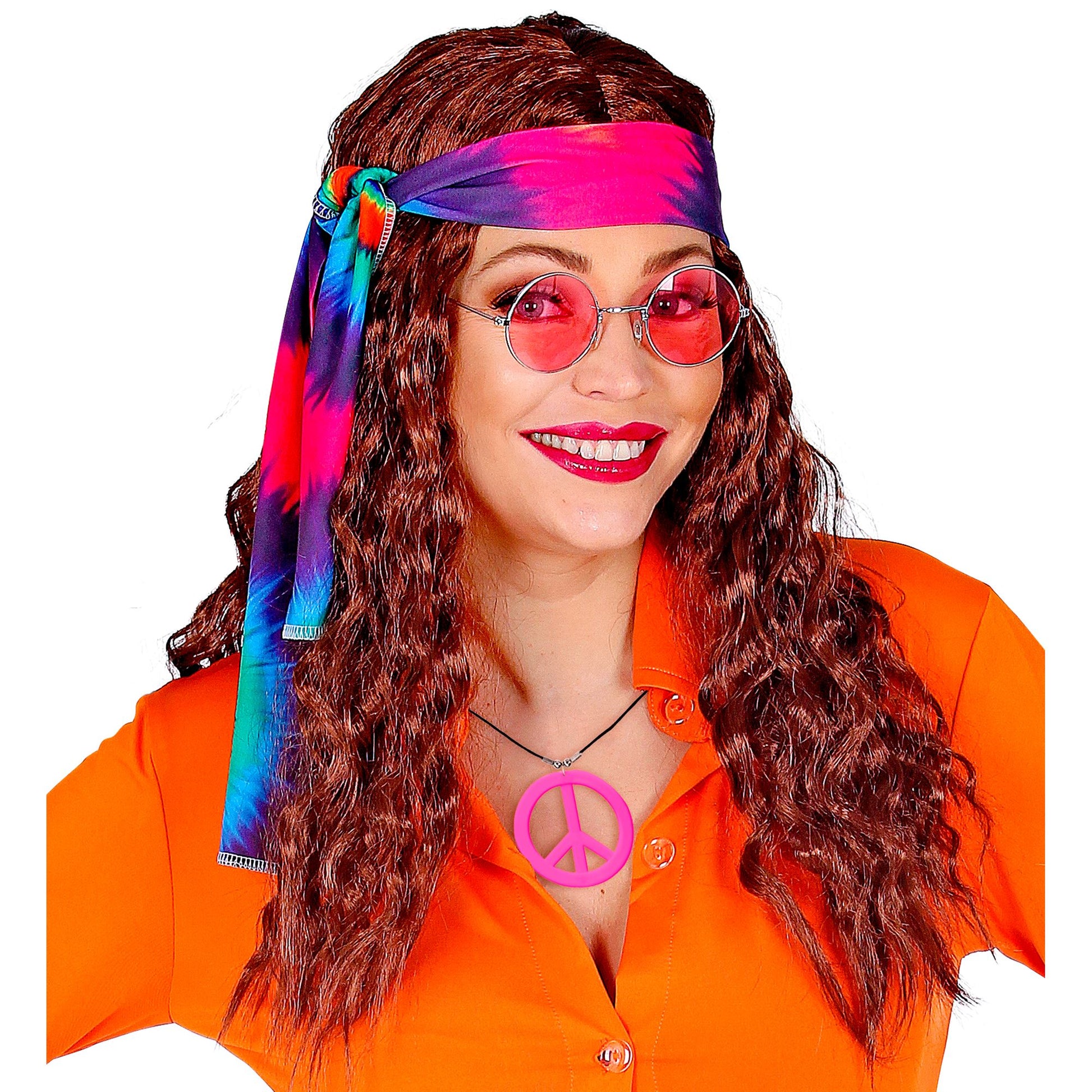 "NEONPINKE HIPPIE KETTE" – Ansicht 4