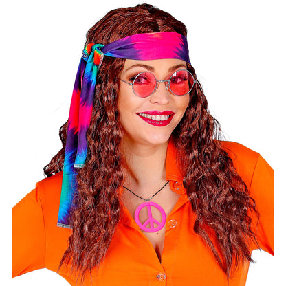 "NEONPINKE HIPPIE KETTE" – Ansicht 4