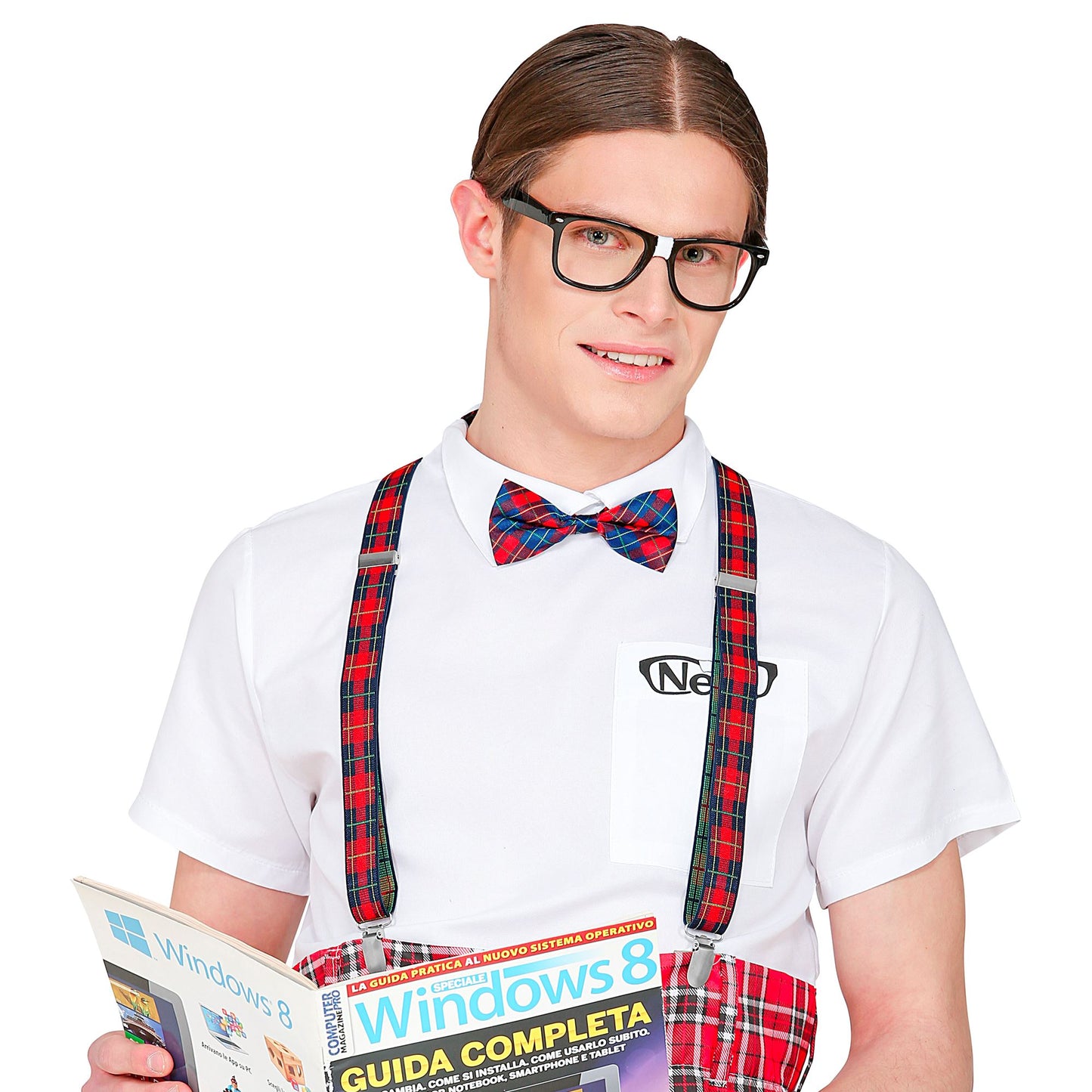"NERD" (Hosenträger, Fliege, Brille) – Ansicht 4