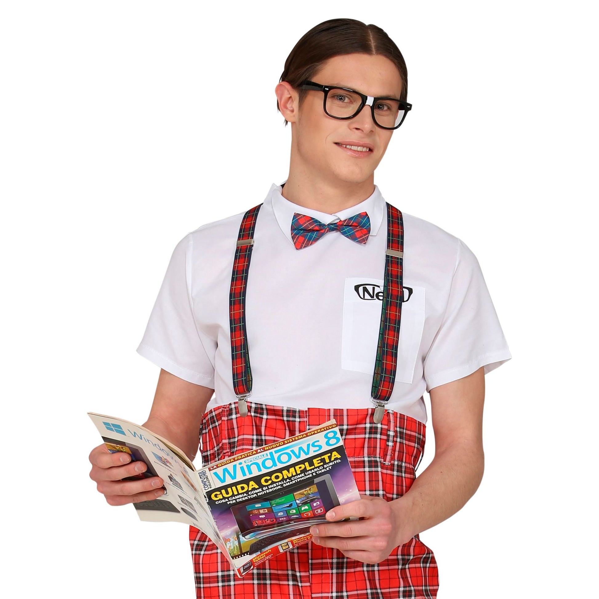 "NERD" (Hosenträger, Fliege, Brille) – Ansicht 5