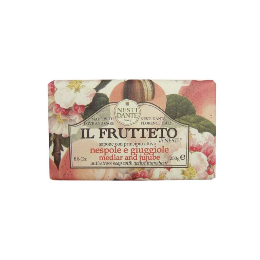Nesti Dante, Il Frutteto, Medlar & Jujube, Beruhigend, Seifenstück, 250 g