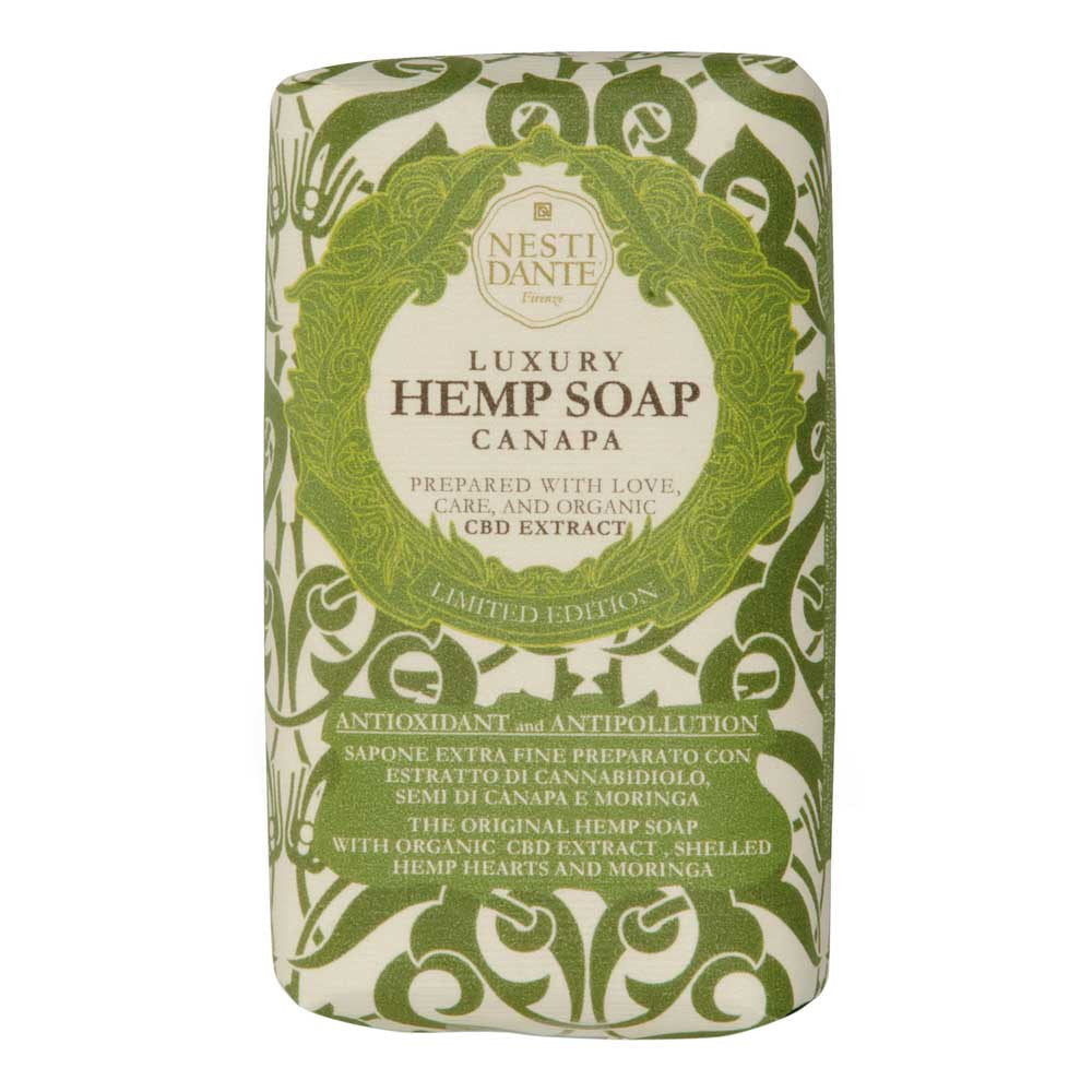 Nesti Dante, Luxury Hemp, Antioxidans, Duftende Seifenstück, 250 g