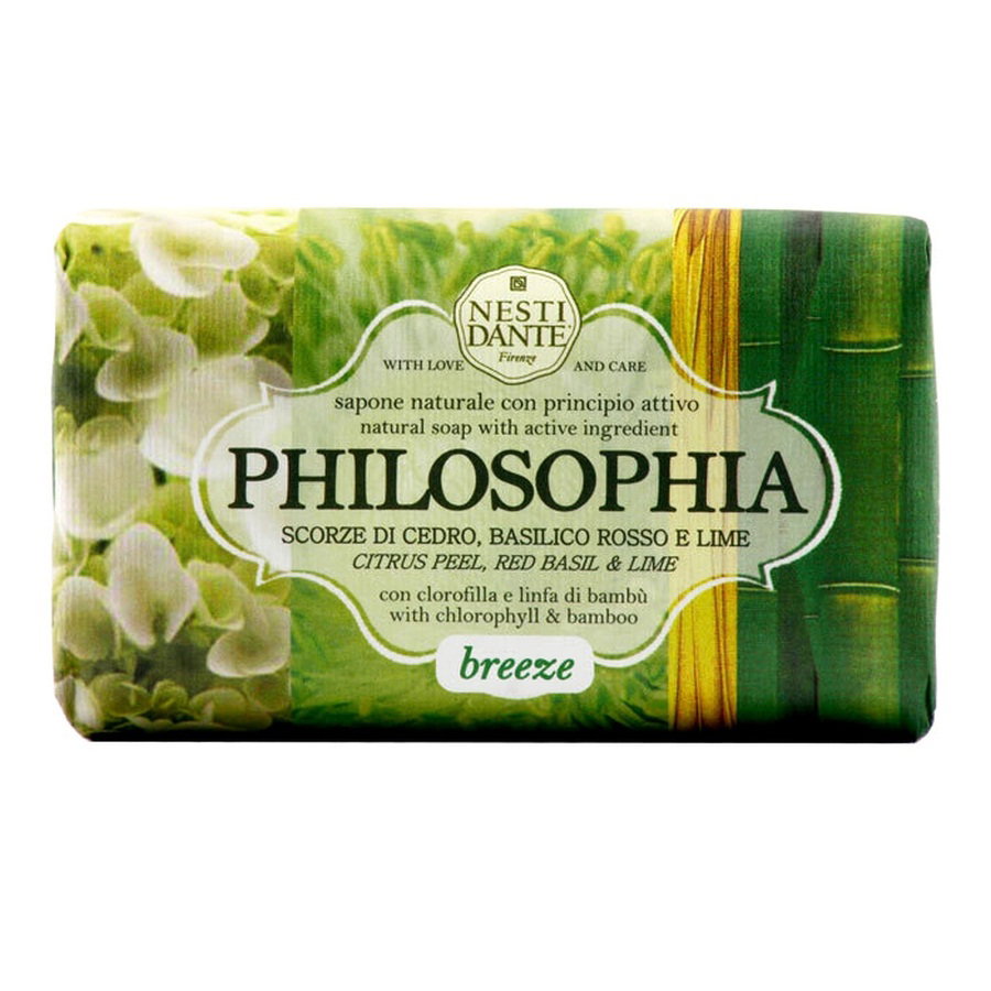 Nesti Dante, Philosophia Breeze, Cleansing & Refreshing, Duftende Seifenstück, 250 g
