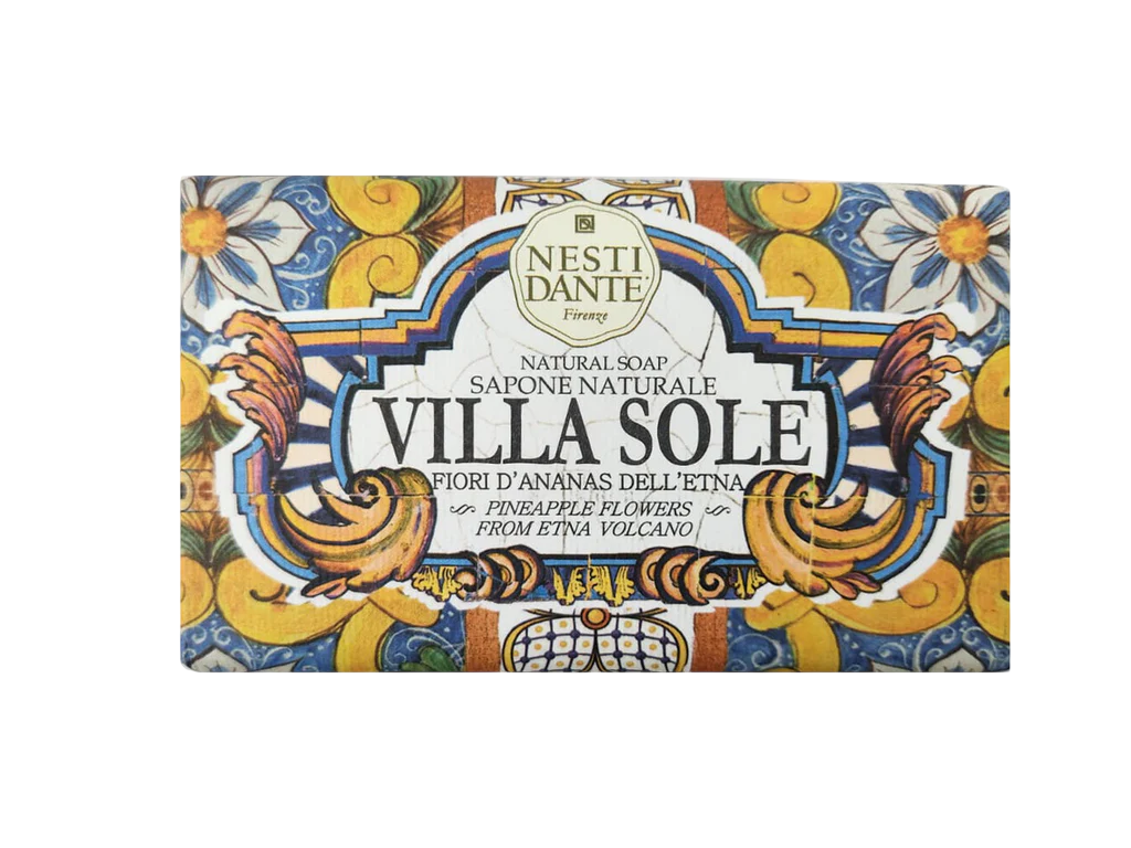 Nesti Dante, Villa Sole, Cleansing & Refreshing, Fruchtig, Duftende Seifenstück, Hände & Körper, 250 g