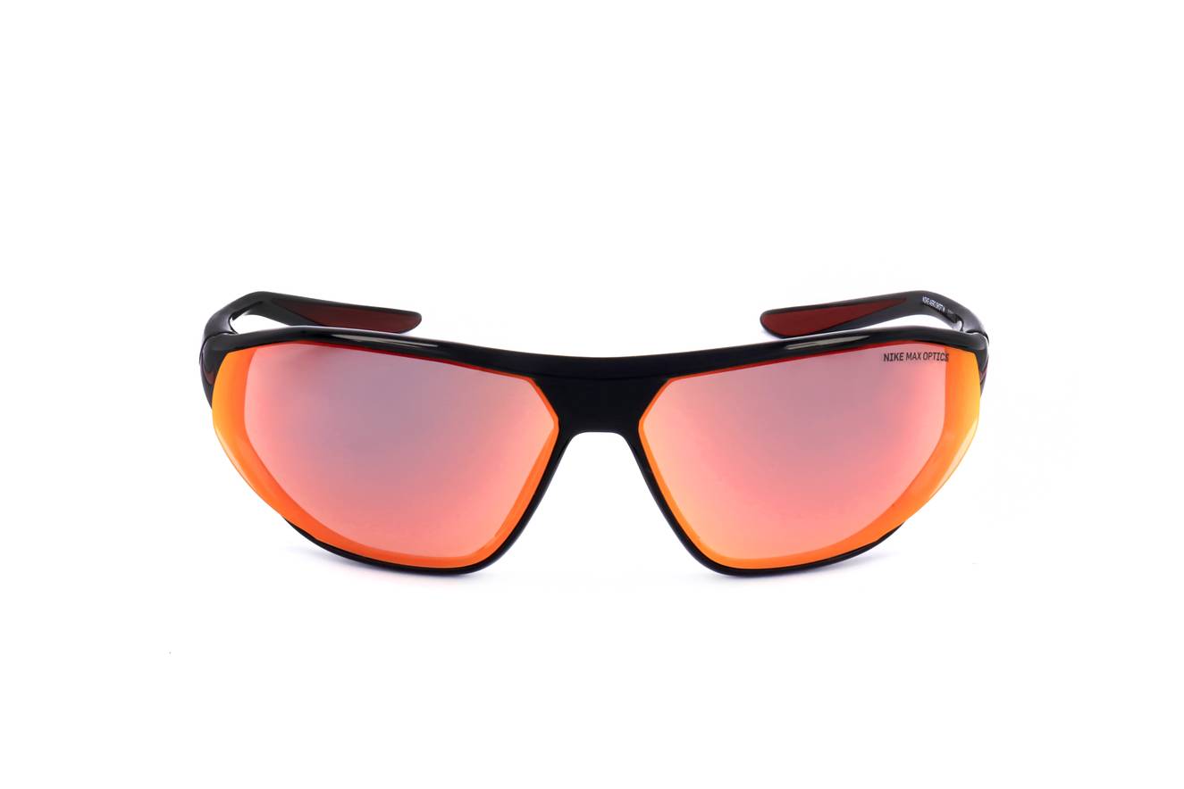 NIKE SUNGLASSES AERO SWIFT BLACK RED MIRROR - Nike Max Optics lenses M_DQ0993-011 65-12-140 Sonnenbrille Schwarz ansicht-2