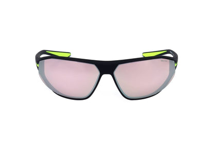 NIKE SUNGLASSES AERO SWIFT MATTE BLACK ROAD CHROME E_ DQ0992-012 65-12-140 Sonnenbrille Schwarz ansicht-3