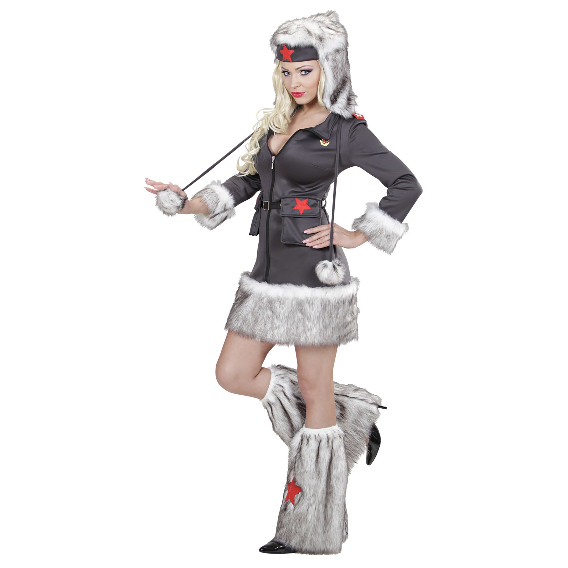 "NIKITA" (Kleid, Hut, Stulpen) – Ansicht 3
