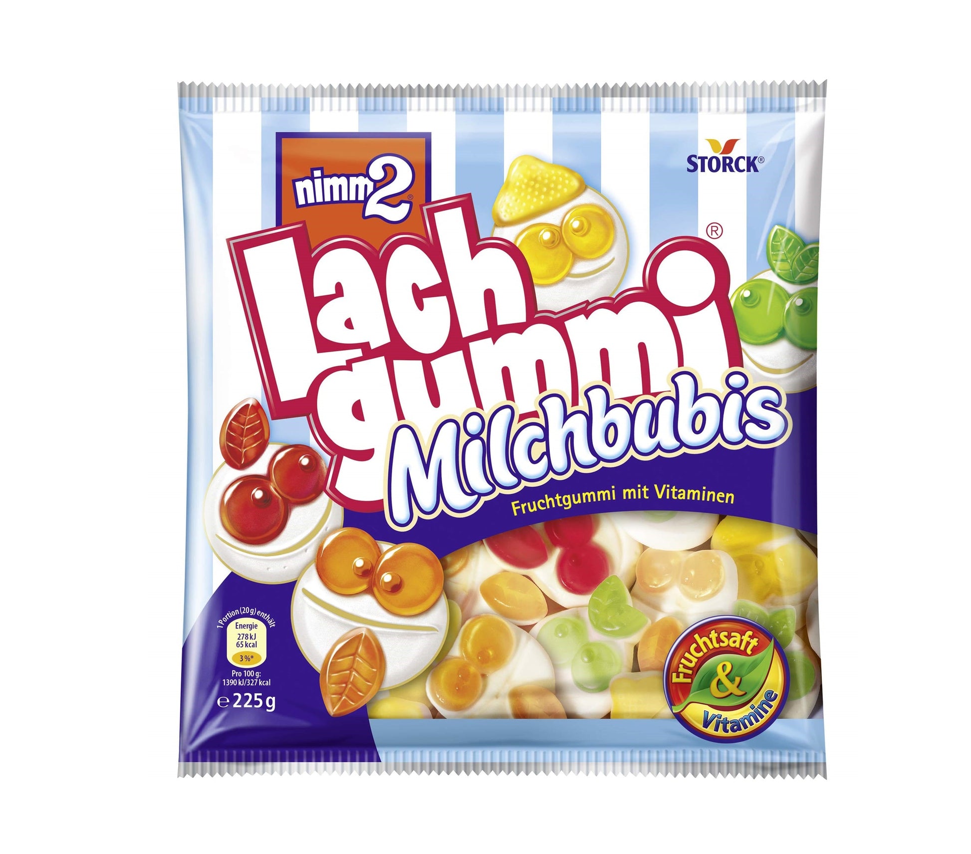 nimm2 Lachgummi Milchbubis 225g Fruchtgummi mit Schaumzucker - Candyshop.ch